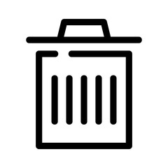 delete icon or logo isolated sign symbol vector illustration - high quality black style vector icons