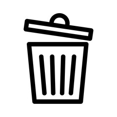 delete icon or logo isolated sign symbol vector illustration - high quality black style vector icons