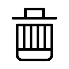 delete icon or logo isolated sign symbol vector illustration - high quality black style vector icons