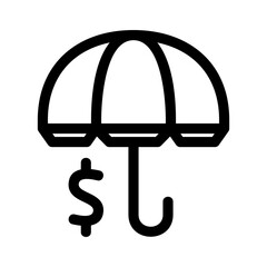 insurance icon or logo isolated sign symbol vector illustration - high quality black style vector icons