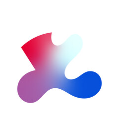 Abstract Shapes Gradient Transparent 