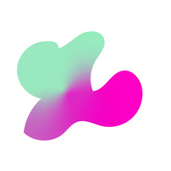 Abstract Shapes Gradient Transparent 