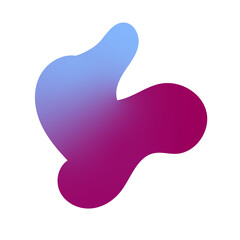 Abstract Shapes Gradient Transparent 