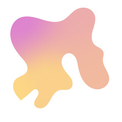 Abstract Shapes Gradient Transparent 