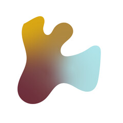 Abstract Shapes Gradient Transparent 