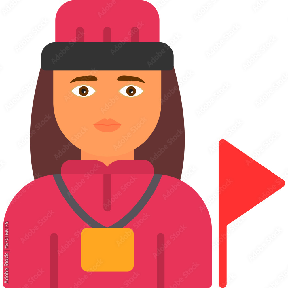 Poster Tour Guide Icon