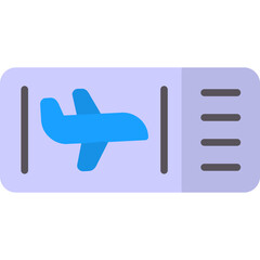 Plane Ticket Icon