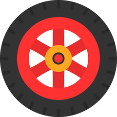 Obraz premium Tire Icon