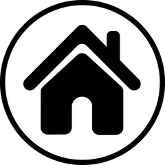 Simple Home Address Icon