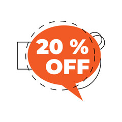 Discount price badge. sales labels.
  discount tag vector illustration