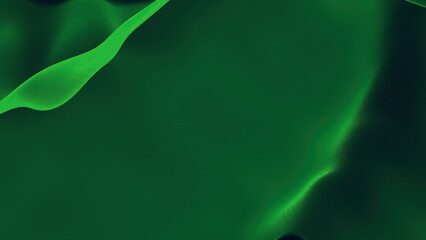 Caustics and reflected light on the water surface. 3d illustration sea surface. Green ocean