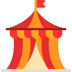 Circus Tent Icon