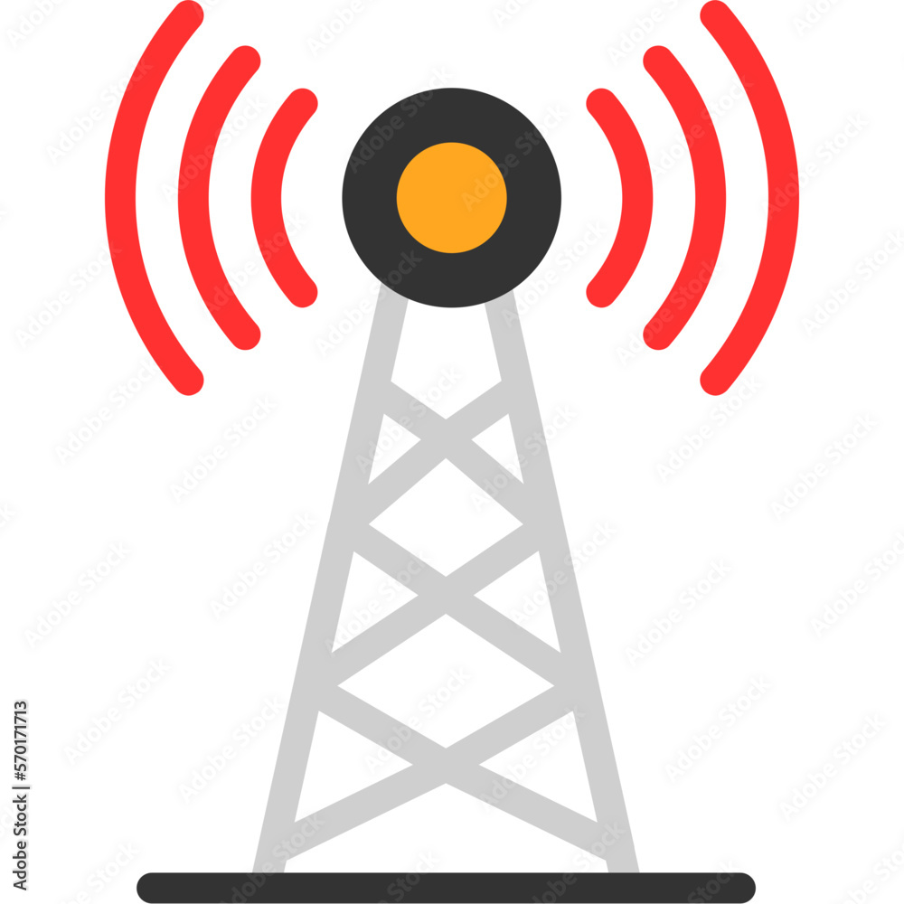 Poster cell tower icon