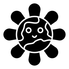 earth flower icon