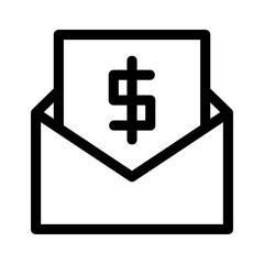 Obraz premium email marketing icon or logo isolated sign symbol vector illustration - high quality black style vector icons