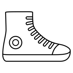 casual boots footwear icon
