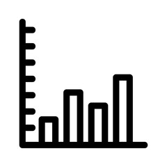graph icon or logo isolated sign symbol vector illustration - high quality black style vector icons