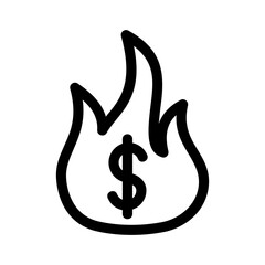 Obraz premium hot deal icon or logo isolated sign symbol vector illustration - high quality black style vector icons