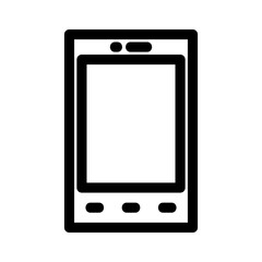 mobile icon or logo isolated sign symbol vector illustration - high quality black style vector icons