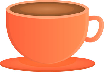 hot coffee cup vector