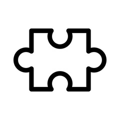 puzzle icon or logo isolated sign symbol vector illustration - high quality black style vector icons