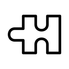 puzzle icon or logo isolated sign symbol vector illustration - high quality black style vector icons