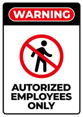 Do not enter sign board printable vector