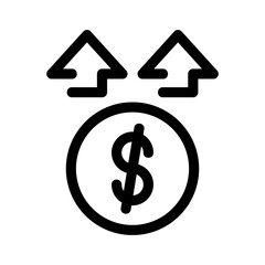 refund icon or logo isolated sign symbol vector illustration - high quality black style vector icons