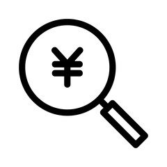 search money icon or logo isolated sign symbol vector illustration - high quality black style vector icons