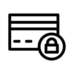 Obraz premium secured checkout icon or logo isolated sign symbol vector illustration - high quality black style vector icons