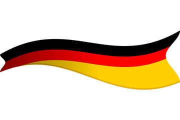 german flag waving