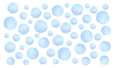 Watercolor dots
