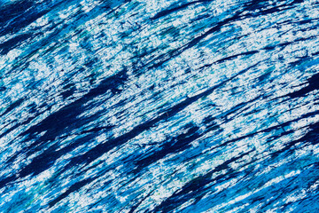 Blue paint texture background blue color