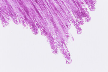 Purple color crayon hand drawing texture