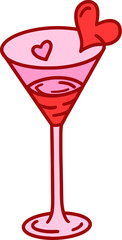 Valentine Romantic Drink