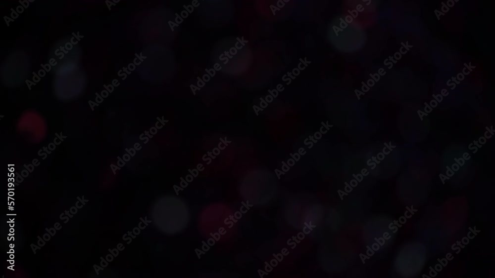 Canvas Prints transitions and fading of glowing blurred circles of light. multicolor bokeh. natural light leaks an