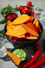 Concept of Mexico food, Mexico cuisine snack and drink