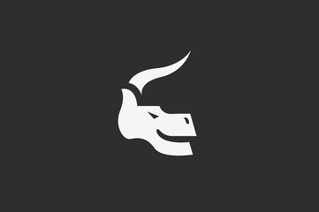 Illustration vector graphic of dragon head