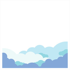 Blue Cloud Footer