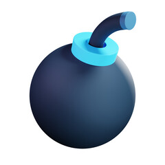 3D Bomb Illustration