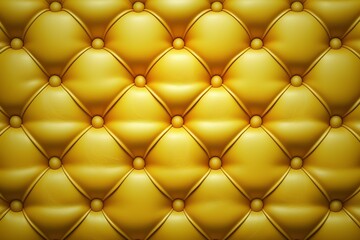 texture, of sofa upholstery in yellow, generative ai