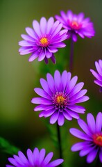 Obraz premium Ai generated beautiful colourful flowers in full bloom in springtime
