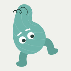 Cartoon character, abstract personage, mascot design, funny avatar, cute icon