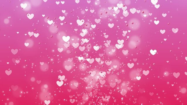 Loop Valentine's Day Heart Background