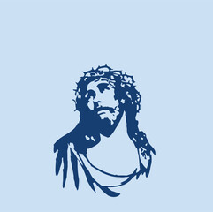 THESE HIGH QUALITY JESUS VECTOR FOR USING VARIOUS TYPES OF DESIGN WORKS LIKE T-SHIRT, LOGO, TATTOO AND HOME WALL DESIGN
