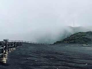 Clouds in the mountain