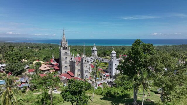Simala Monastery Shrine On Cebu Island, Philippines, Aerial View