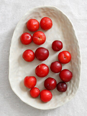 fresh fruit plum