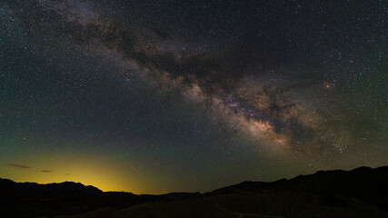 Astrophotography Shot of the Milky Way in Death Valley (California)