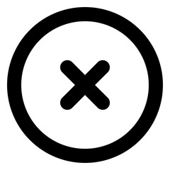 Obraz premium delete icon